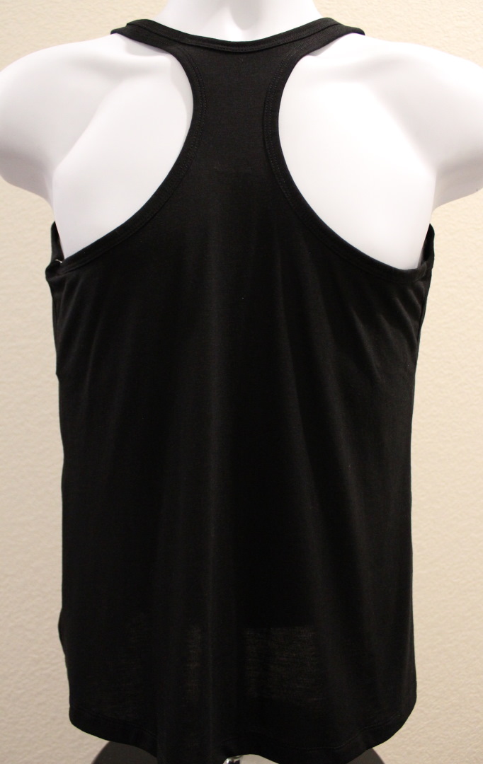 PFC racerback tank black back